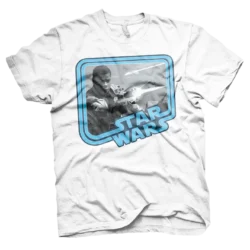 Hvid Star Wars Finn T-Shirt