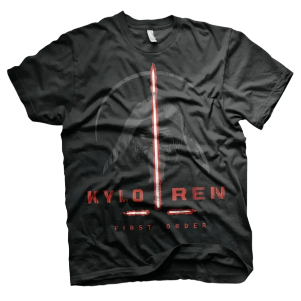 Sort Star Wars Kylo Ren First Order T-Shirt