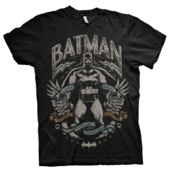 Sort Batman Caped Crusader T-shirt