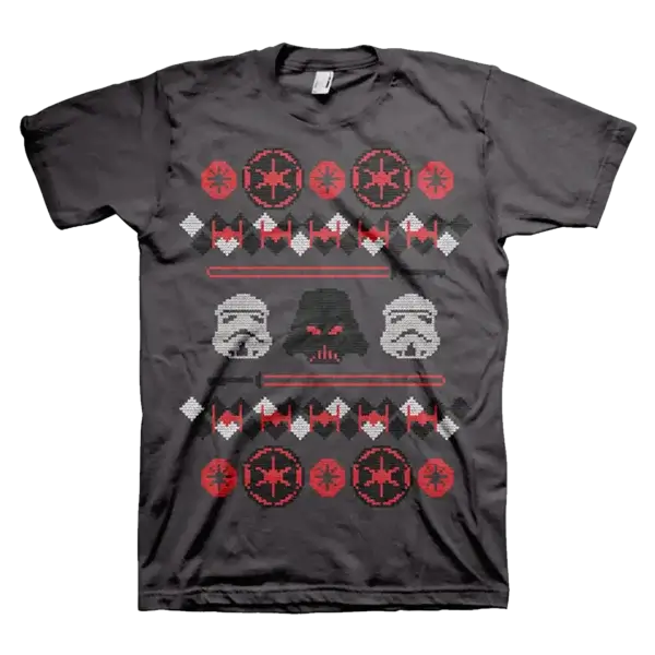 Koksgrå Star Wars X-Mas Knit Imperials T-Shirt