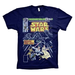 Navy Blue Star Wars Shadow Of A Dark Lord T-shirt