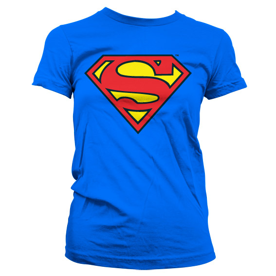 tilbage Faret vild Lav vej Supergirl Logo T-shirt til damer | Lynhurtig Levering - MASKED™