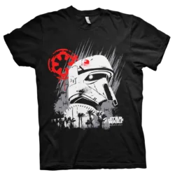 Sort Star Wars Shoretrooper T-shirt