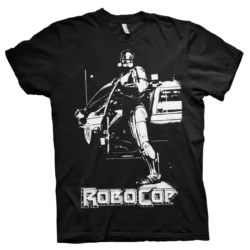 Sort RoboCop Poster T-shirt