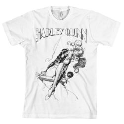 Hvid Harley Quinn T-shirt