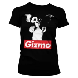 Sort Gremlins Gizmo T-shirt Dame