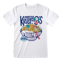 Hvid The Simpsons Frosted Krusty O’s T-shirt