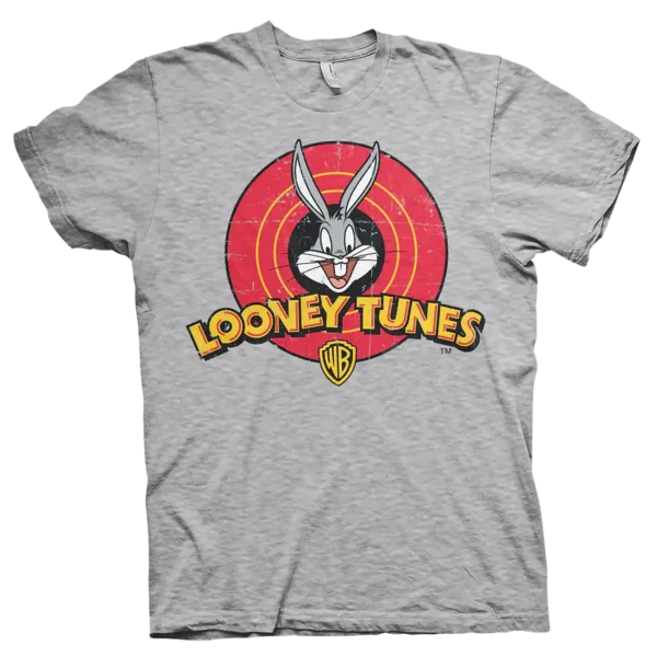 Grå Looney Tunes T-shirt med Snurre Snup