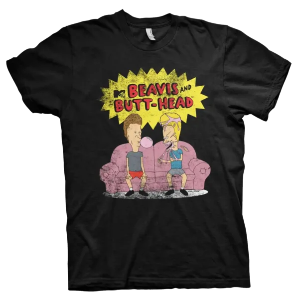 Sort Beavis and Butt-Head T-shirt