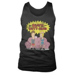 Sort Beavis and Butt-Head Tank Top