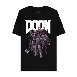 Sort Doom Demon Slayer T-shirt