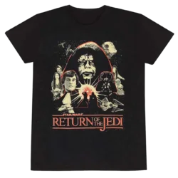 Sort Star Wars Return of the Jedi T-shirt