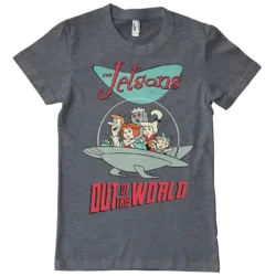 Mørk heather The Jetsons Out Of This World T-shirt