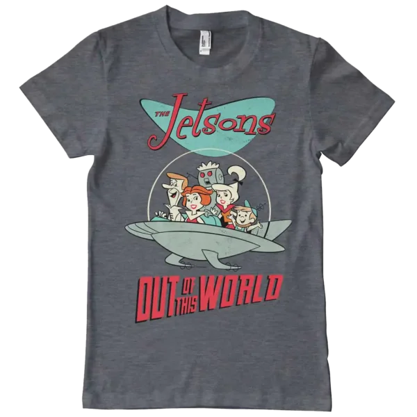 Mørk heather The Jetsons Out Of This World T-shirt