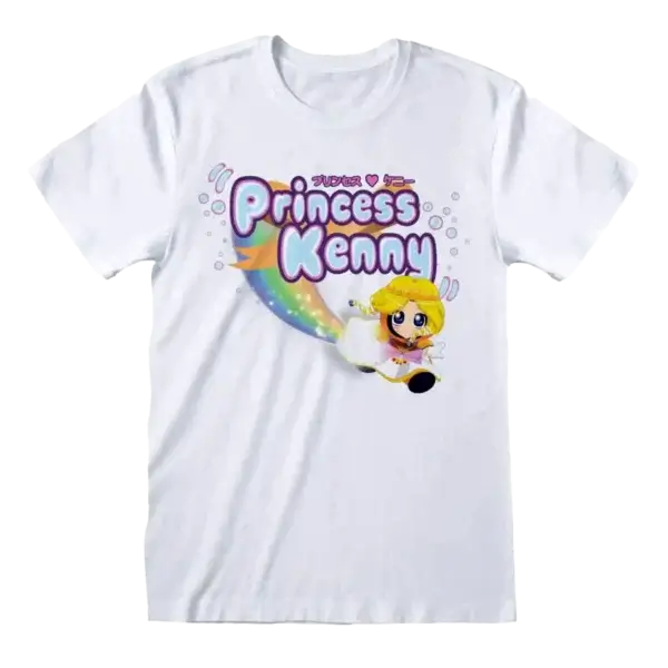 Hvid South Park Princess Kenny T-shirt