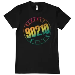 Sort Beverly Hills 90210 Logo T-shirt