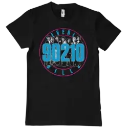 Sort Beverly Hills 90210 T-shirt