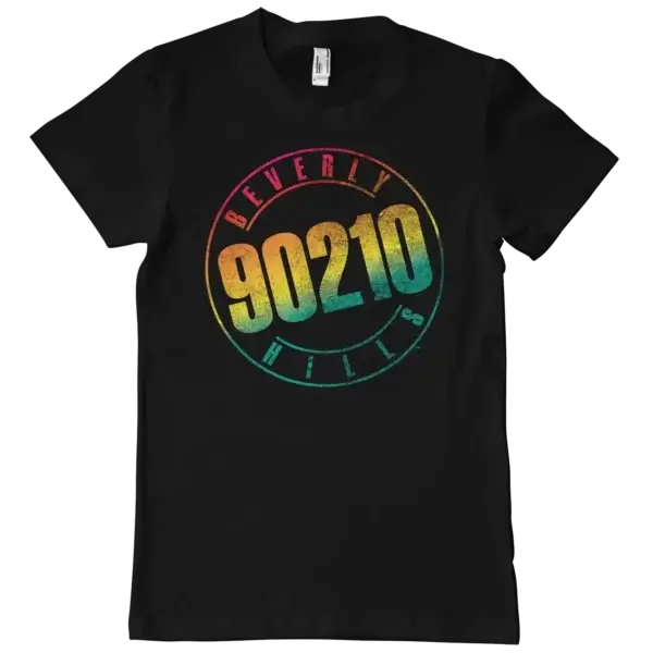 Sort Beverly Hills 90210 Logo T-shirt