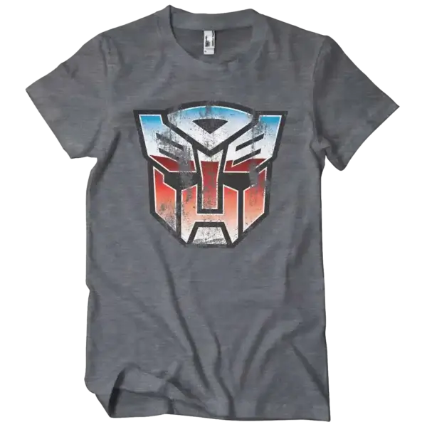 Mørk heather Transformers Autobot T-shirt