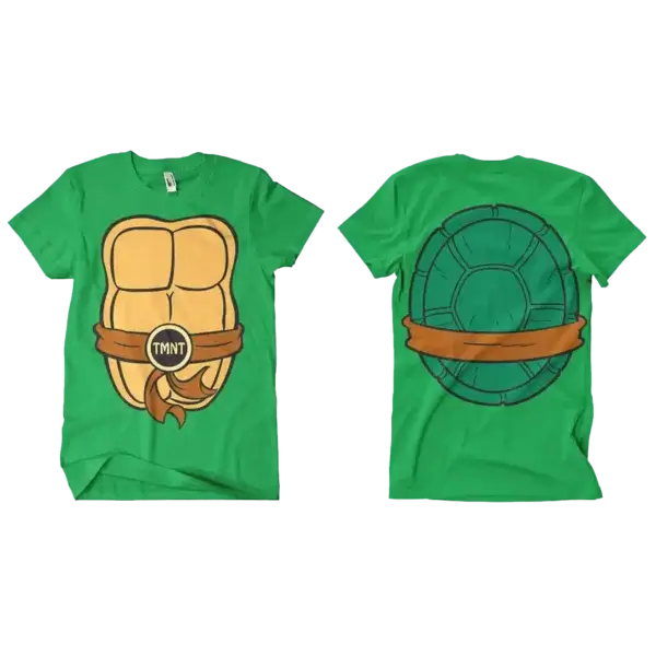 Grøn Turtles Kostume T-shirt