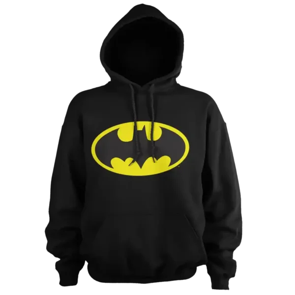 Sort Batman Classic Logo Hoodie