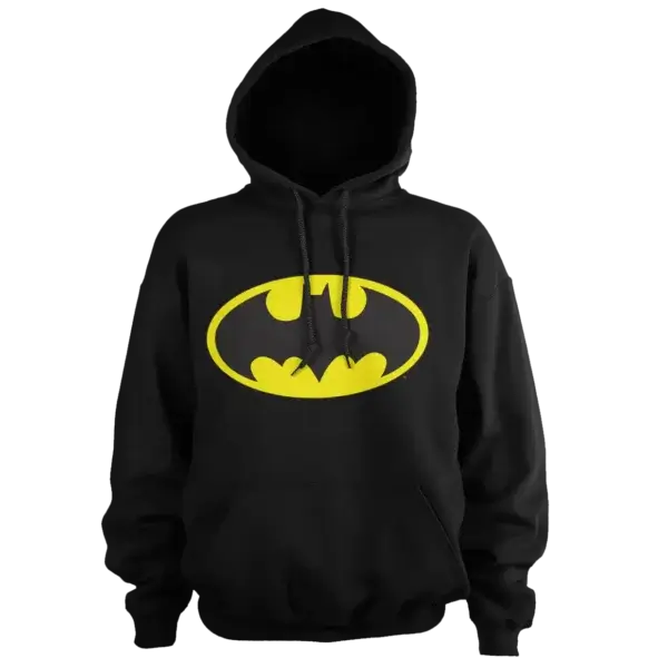 Sort Batman Classic Logo Hoodie