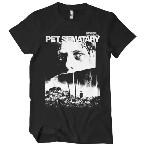 Sort Pet Sementary T-shirt