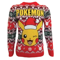 Rød Pokémon Pikachu Julesweater