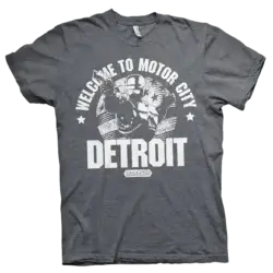 Mørk heather RoboCop Detroit T-shirt