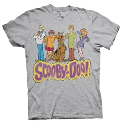 Grå Scooby Doo Distressed T-shirt