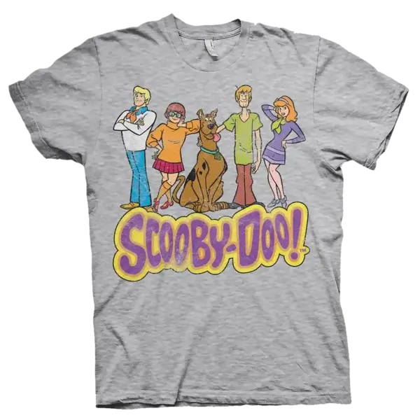 Grå Scooby Doo Distressed T-shirt