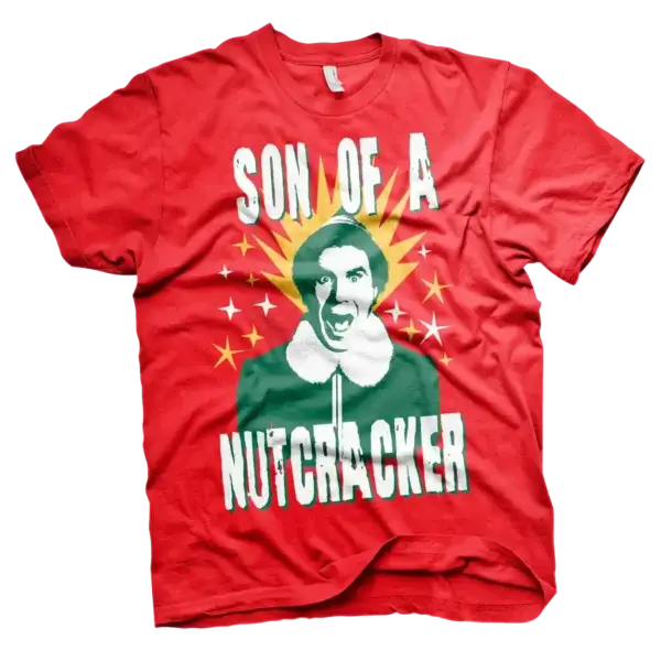 Rød Elf Son of a Nutcracker T-Shirt