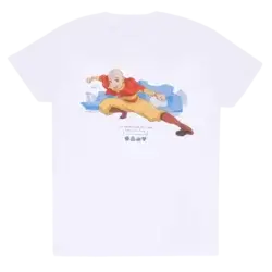 Hvid Avatar The Last Airbender Aang T-shirt