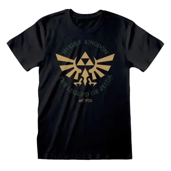 Sort Zelda Hyrule Kingdom T-shirt