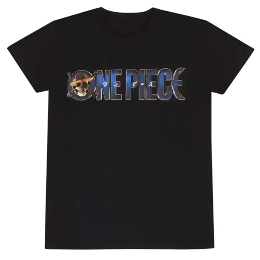 Sort One Piece Logo T-shirt