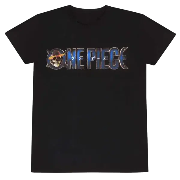 Sort One Piece Logo T-shirt