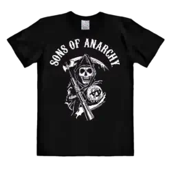 Sort Sons of Anarchy Grim Reaper T-Shirt