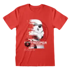 Rød Star Wars Stormtrooper Rød T-shirt