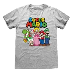 Grå Super Mario T-shirt