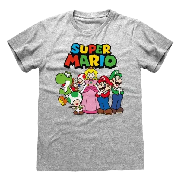 Grå Super Mario T-shirt