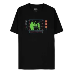 Sort Star Wars Retro Screen T-shirt